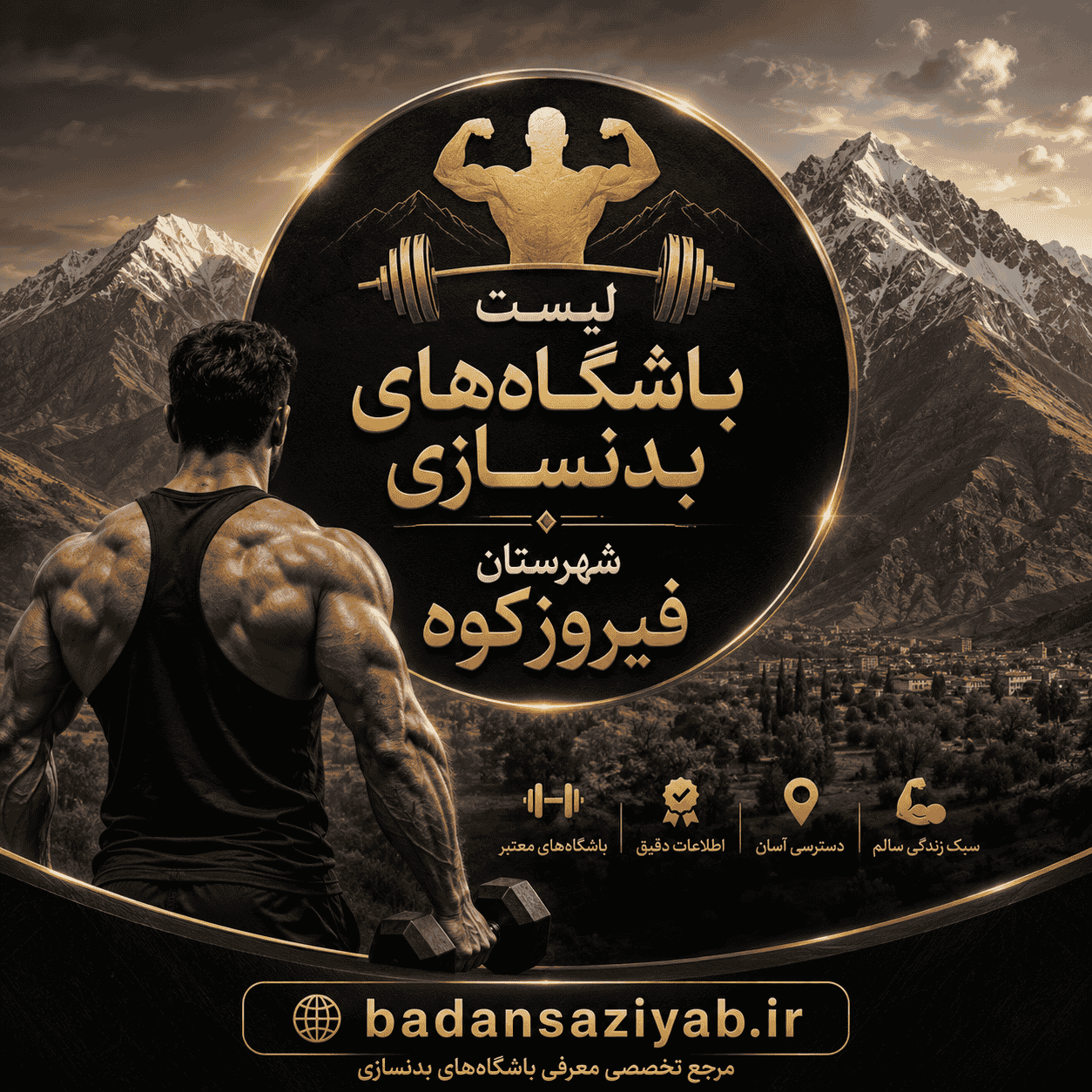 لیست باشگاه‌های بدنسازی شهرستان فیروزکوه