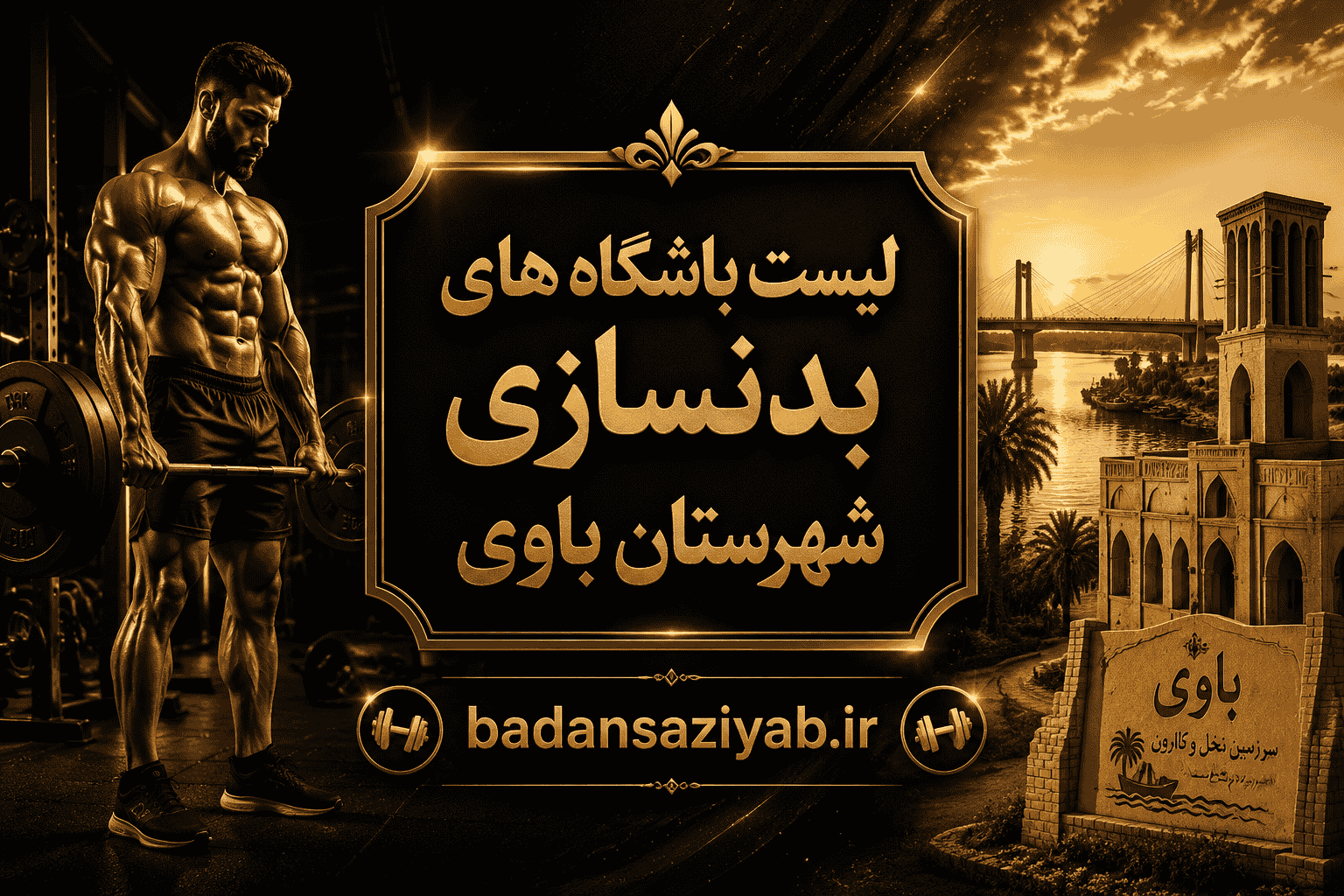 لیست باشگاه‌های بدنسازی شهرستان باوی