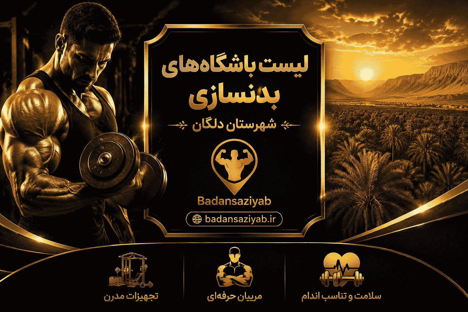 لیست باشگاه‌های بدنسازی شهرستان دلگان