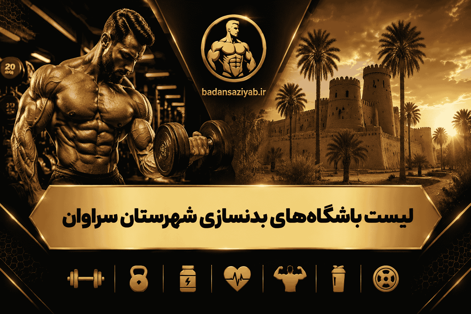 لیست باشگاه‌های بدنسازی شهرستان سراوان