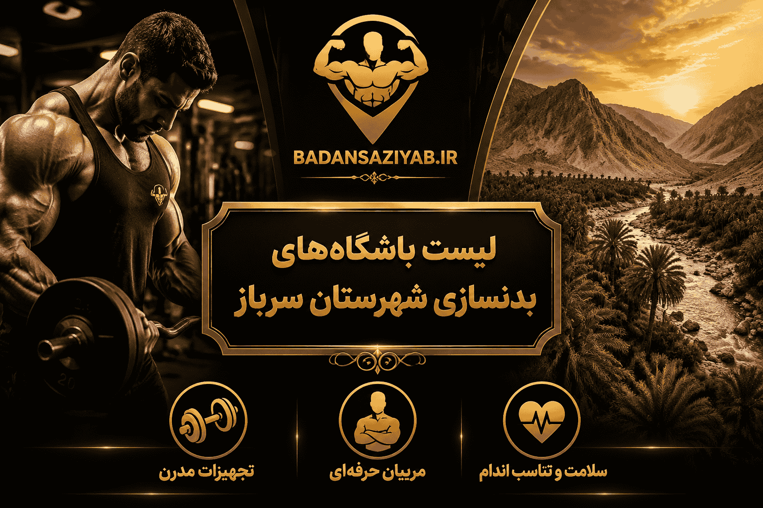 لیست باشگاه‌های بدنسازی شهرستان سرباز