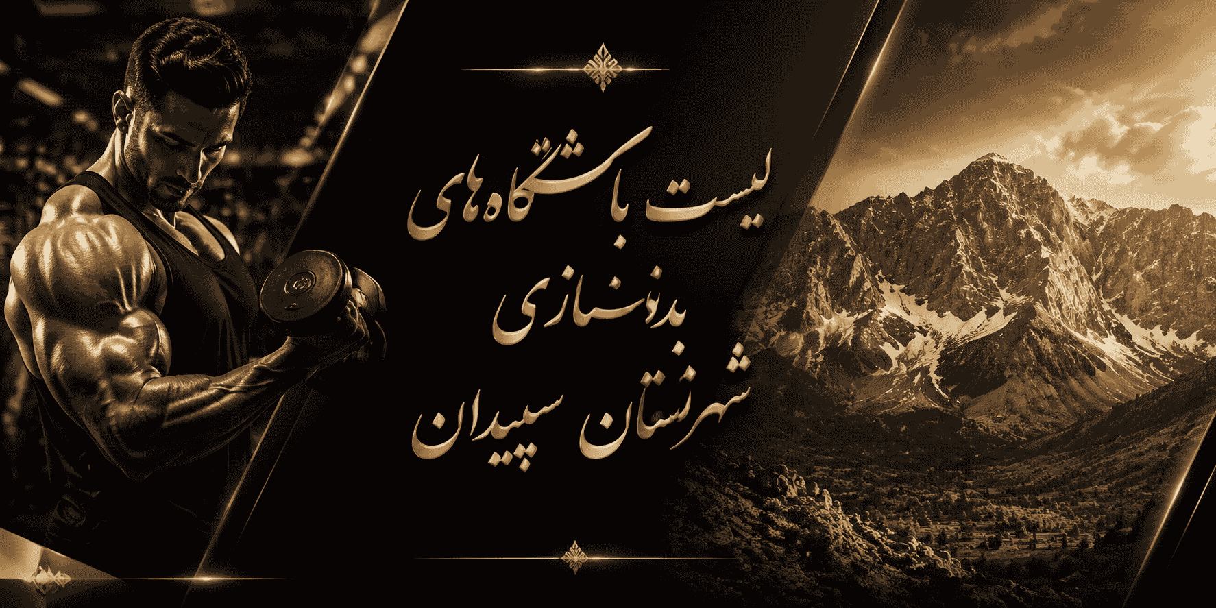 لیست باشگاه‌های بدنسازی شهرستان سپیدان