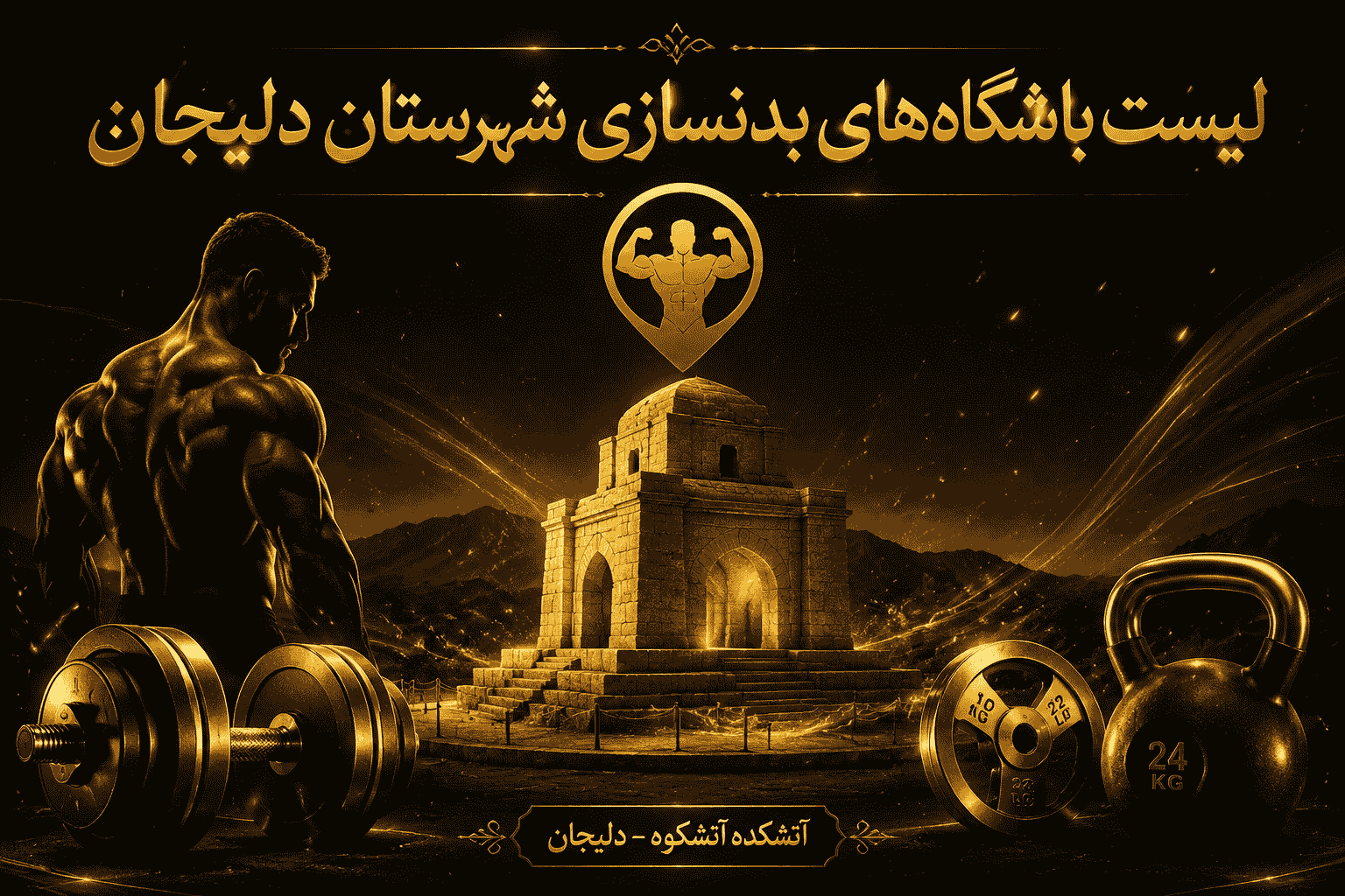 لیست باشگاه‌های بدنسازی شهرستان دلیجان
