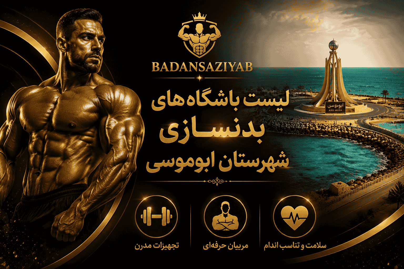 لیست باشگاه‌های بدنسازی شهرستان ابوموسی