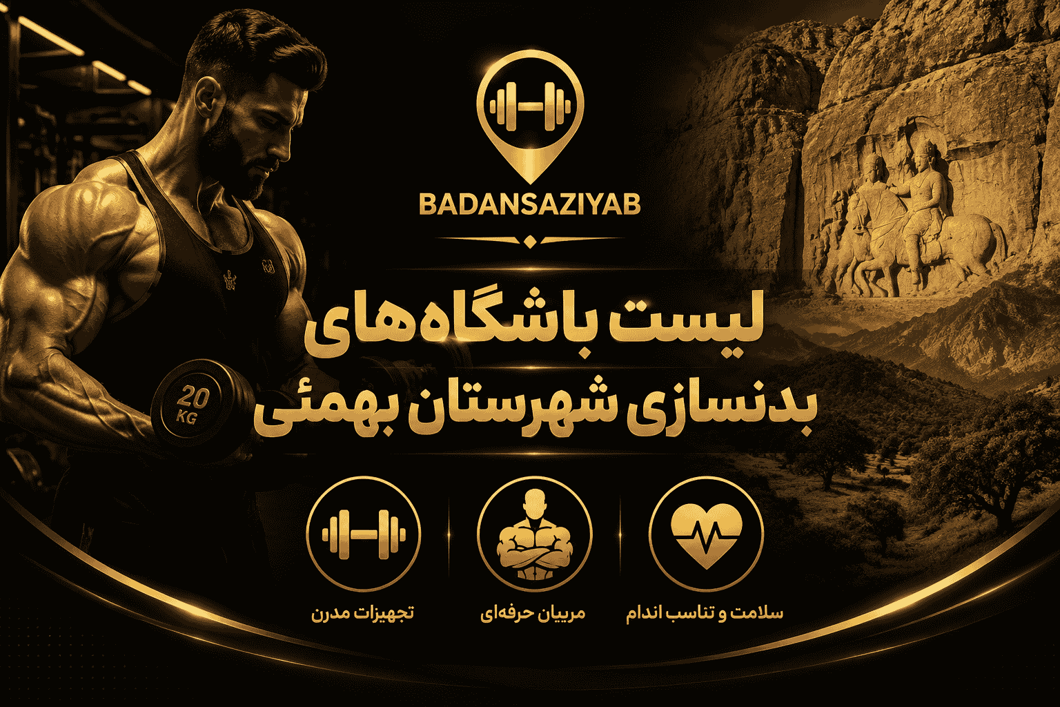 لیست باشگاه‌های بدنسازی شهرستان بهمئی
