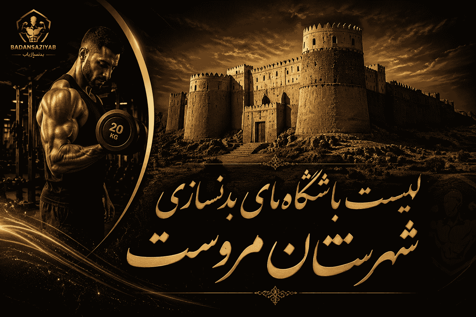 لیست باشگاه‌های بدنسازی شهرستان مروست