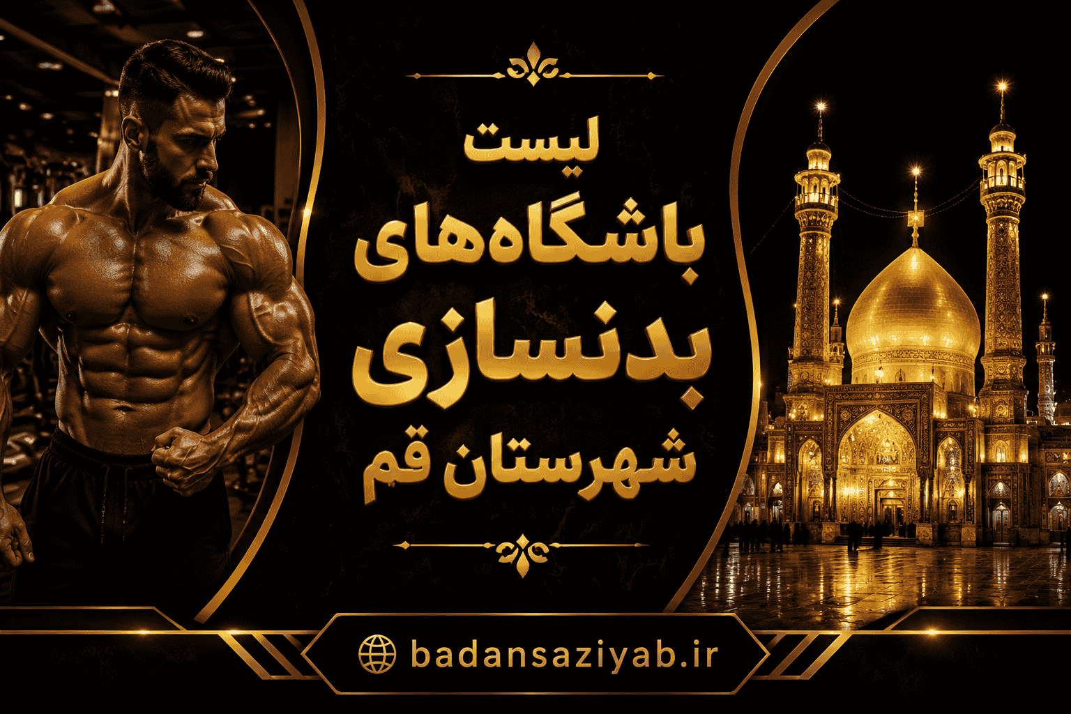 لیست باشگاه‌های بدنسازی شهرستان قم