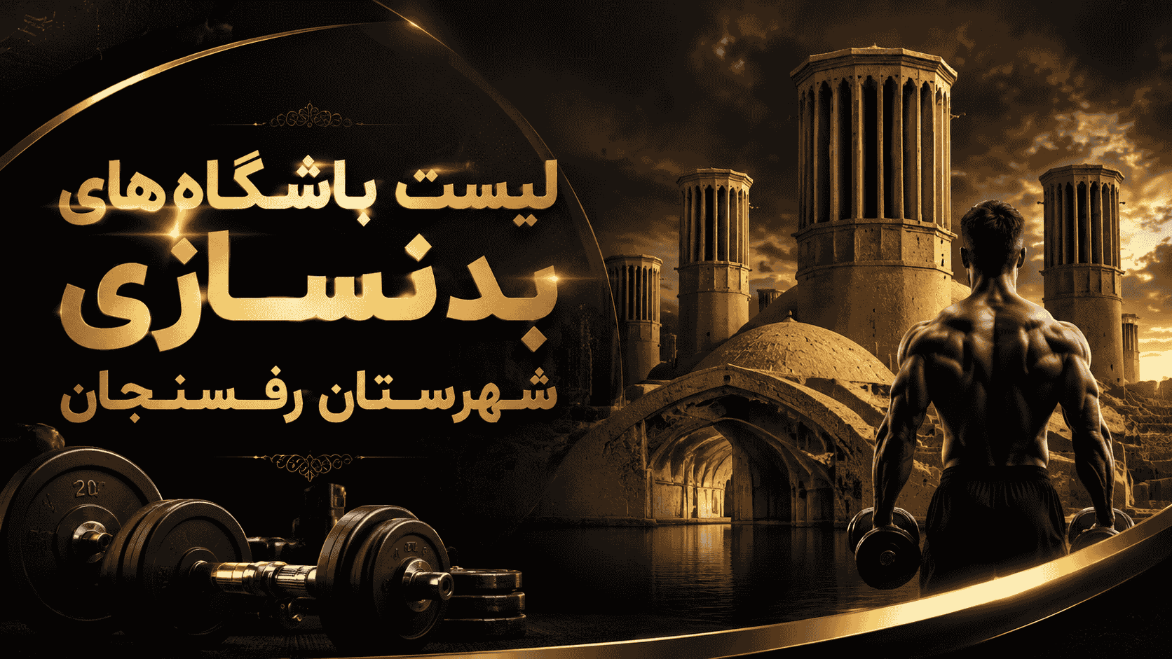 لیست باشگاه‌های بدنسازی شهرستان رفسنجان
